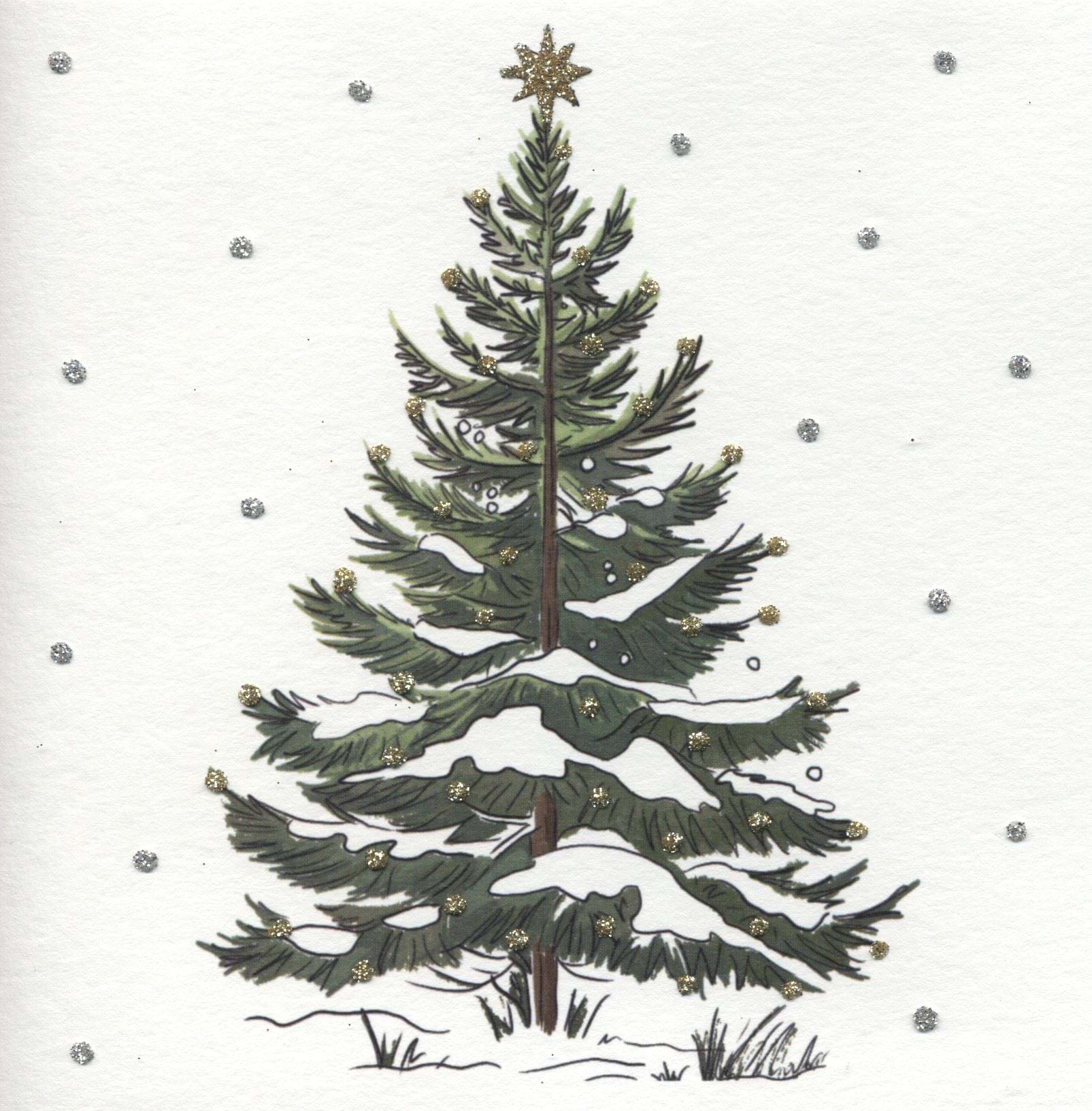 Tree Christmas Card