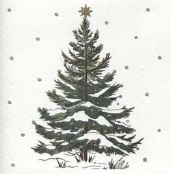 Tree Christmas Card