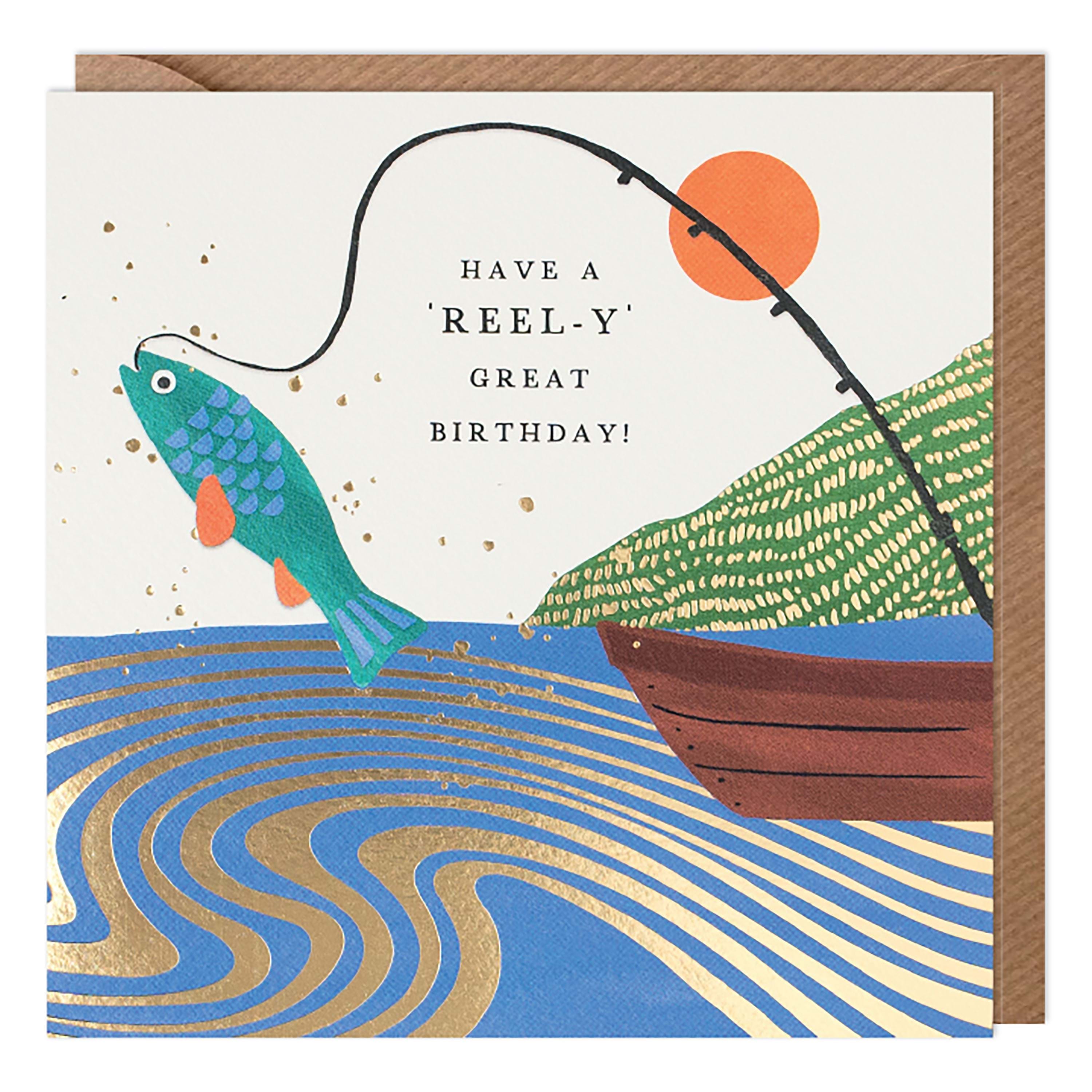 Fishing Birthday Card