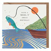 Fishing Birthday Card