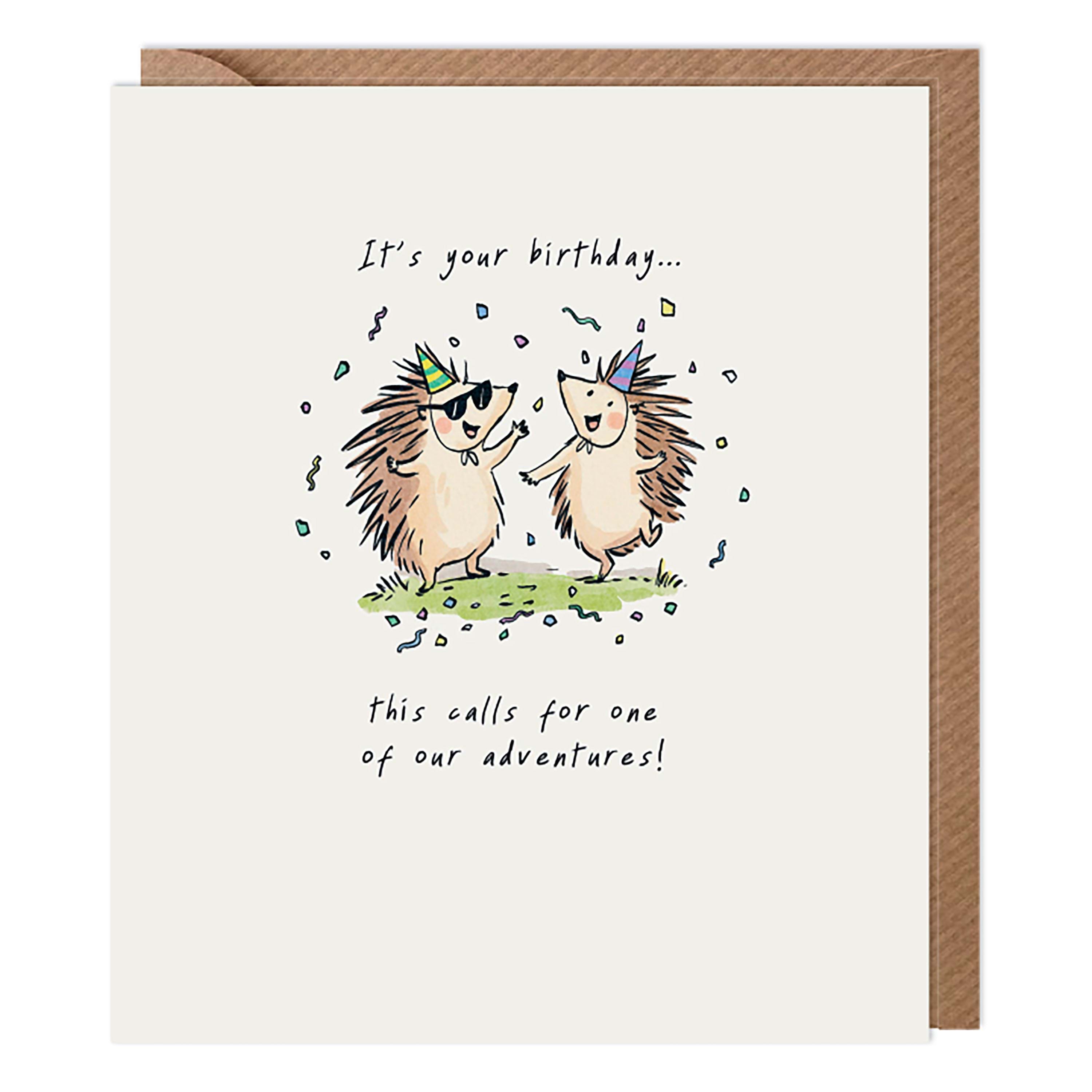 One of Our Adventures Birthday Card