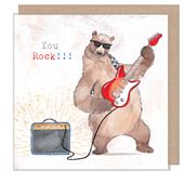 You Rock Birthday Card