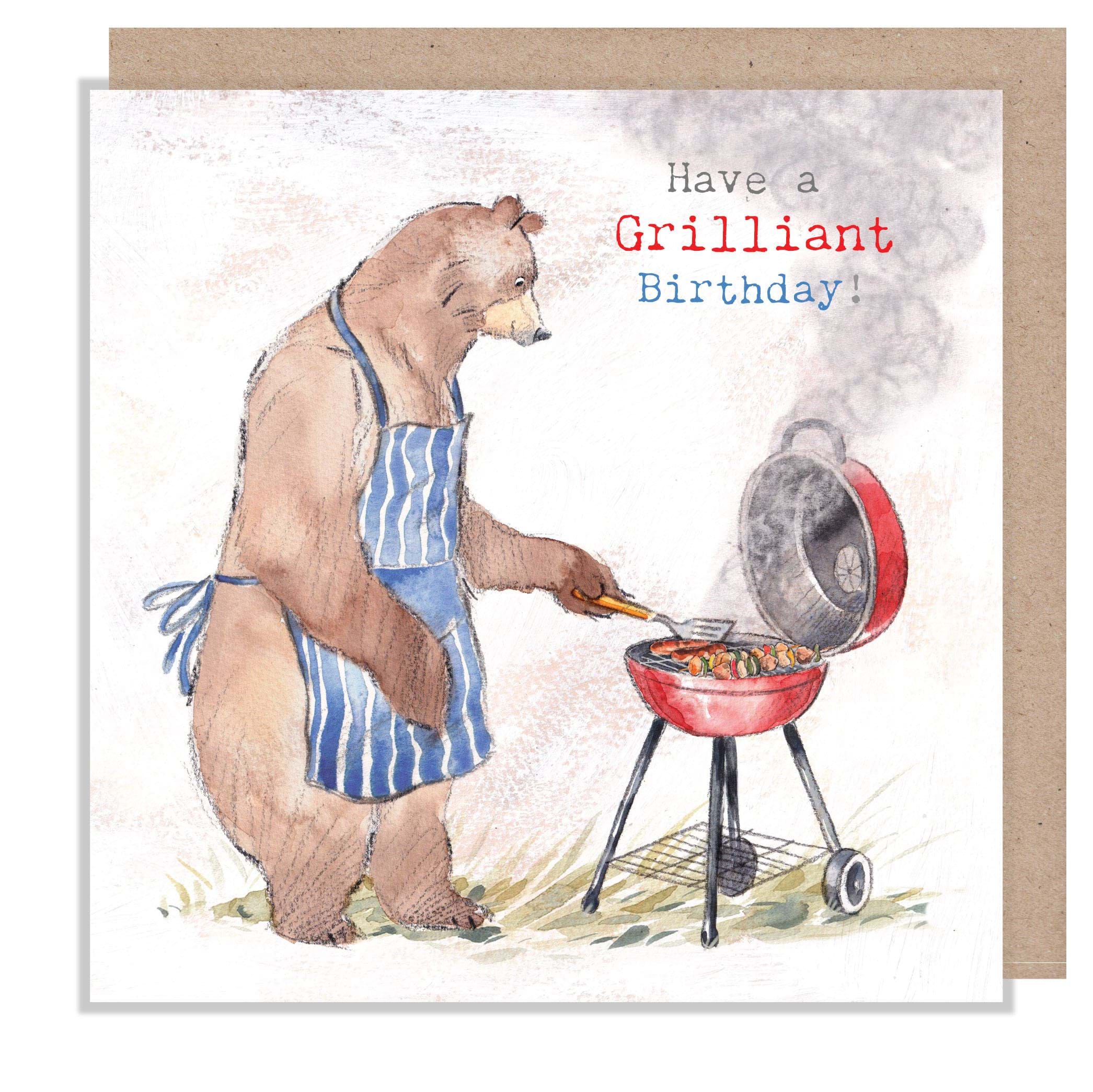 Grilliant Birthday Card