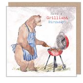Grilliant Birthday Card
