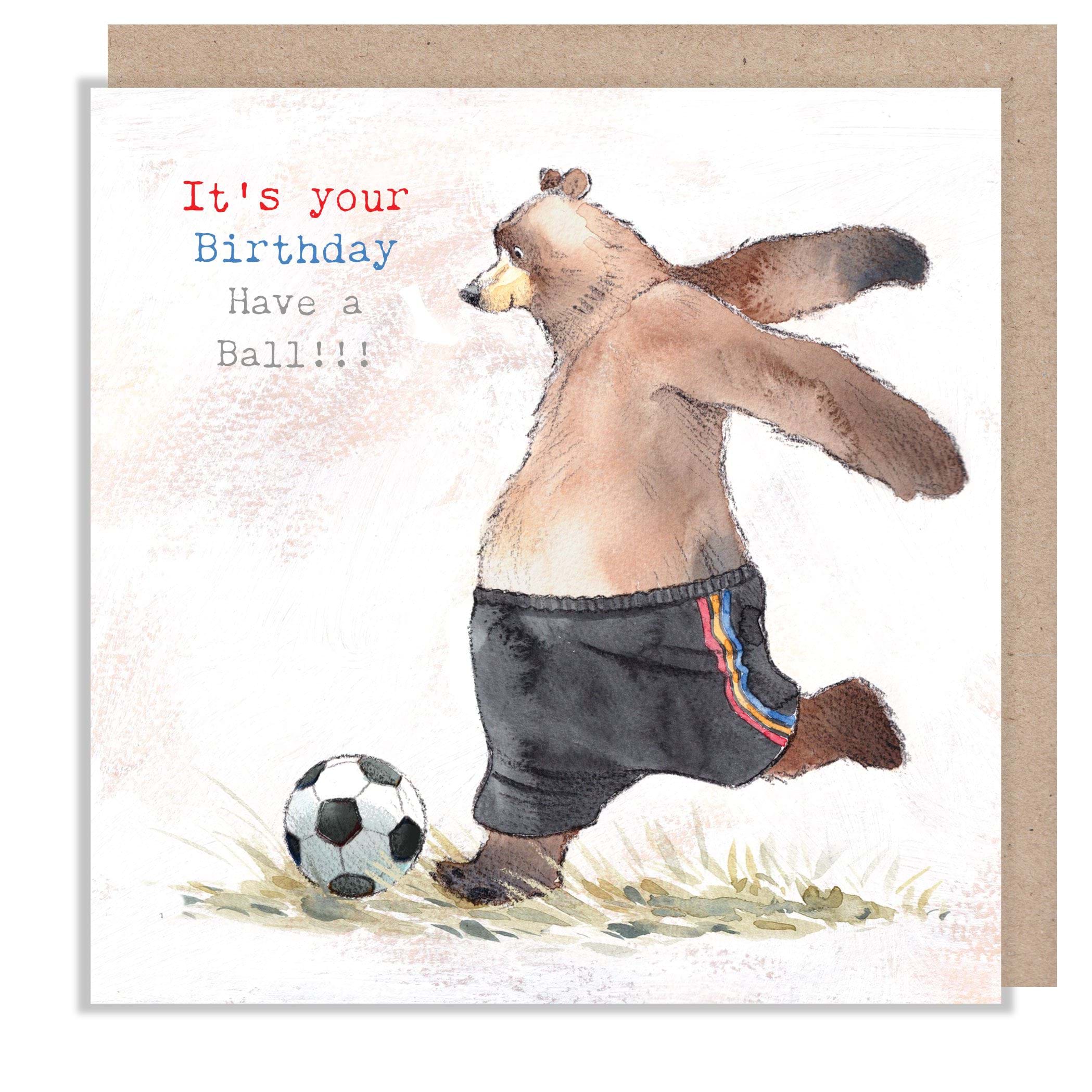 Have a Ball Birthday Card