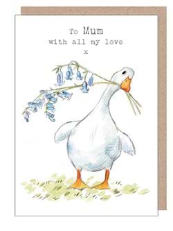 Goose Mum Birthday Card