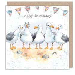 Gulls Birthday Card
