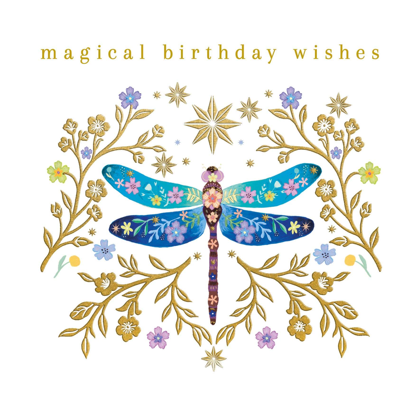 Dragonfly Birthday Card