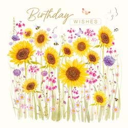 Sunflowers Birthday Card
