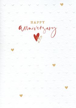 Hearts Anniversary Card