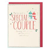 Snowmen Special Couple Christmas Card