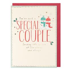 Snowmen Special Couple Christmas Card
