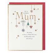 Lovely Mum Christmas Card
