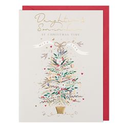 Tree Daughter & Son-in-law Christmas Card