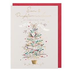 Tree Son & Daughter-in-law Christmas Card
