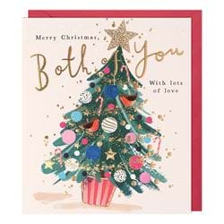 Tree Both of You Christmas Card