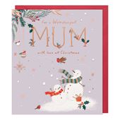 Wonderful Mum Christmas Card