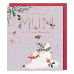 Wonderful Mum Christmas Card