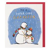 Super Cool Grandson Christmas Card