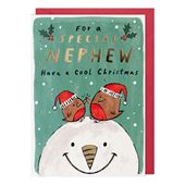 Cool Christmas Nephew Christmas Card
