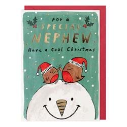 Cool Christmas Nephew Christmas Card