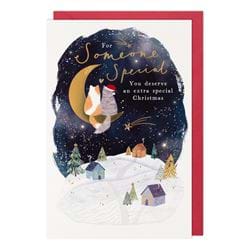 Snowy Night Someone Special Christmas Card