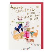 Pets Across The Miles Christmas Card