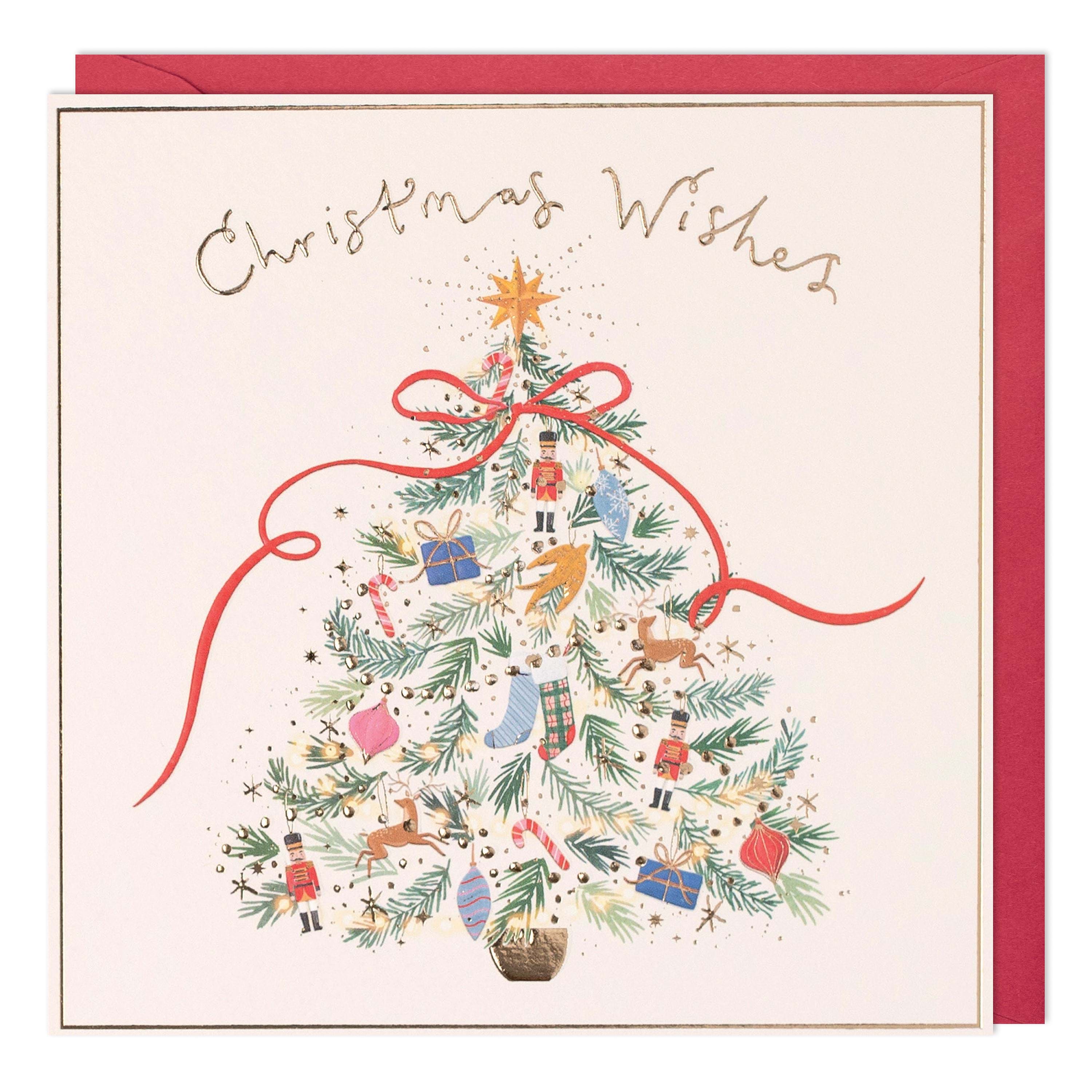 Decorated Tree Christmas Card