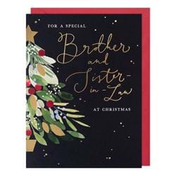 Special Brother & Sister-in-law Christmas Card
