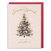 Festive Tree Someone Special Christmas Card