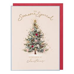 Festive Tree Someone Special Christmas Card