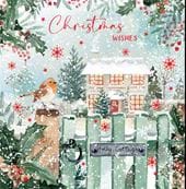 Holly Cottage Christmas Card