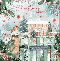 Holly Cottage Christmas Card