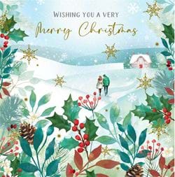 Winter Walk Christmas Card