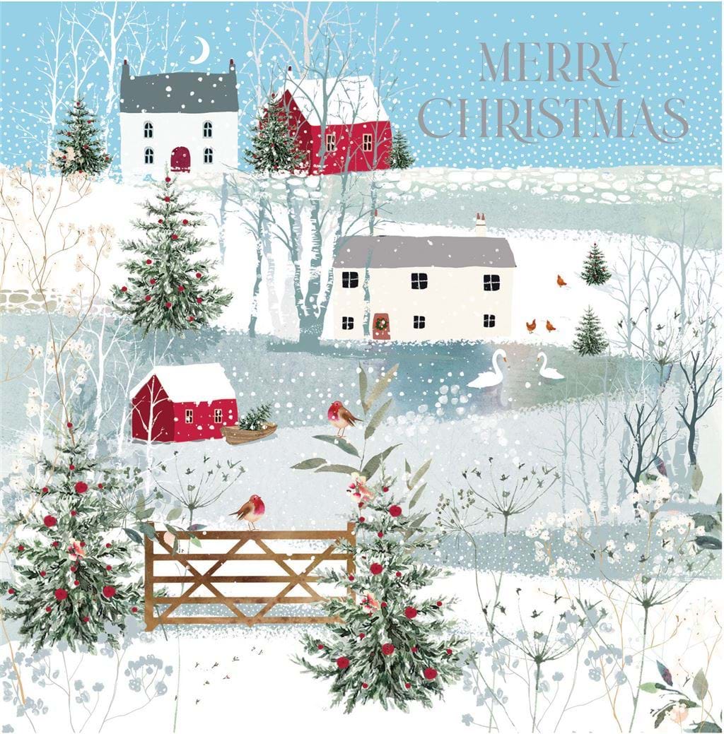 By The Lake Christmas Card