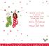 Pup Stockings Special Couple Christmas Card