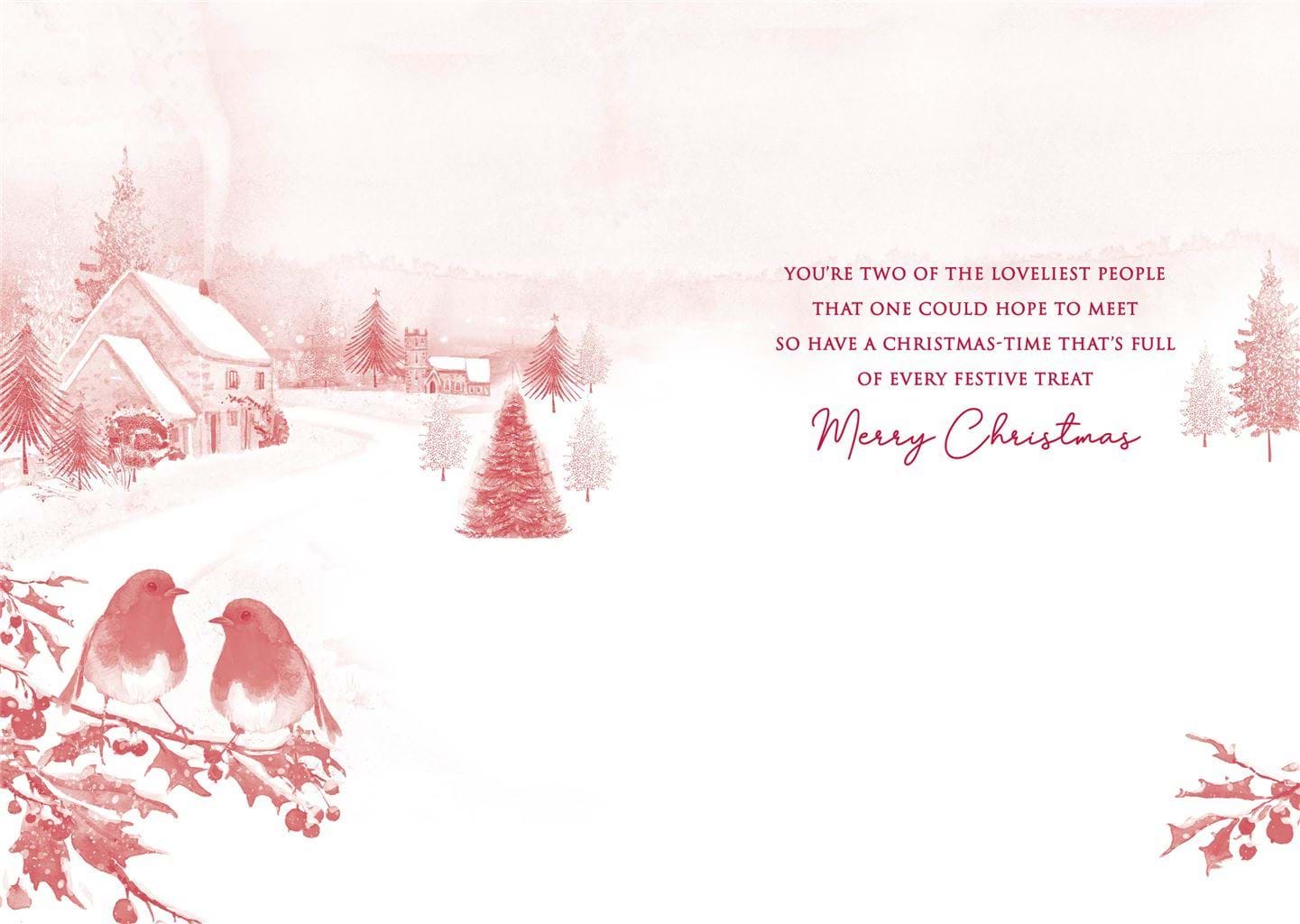 By The Pond Special Friends Christmas Card