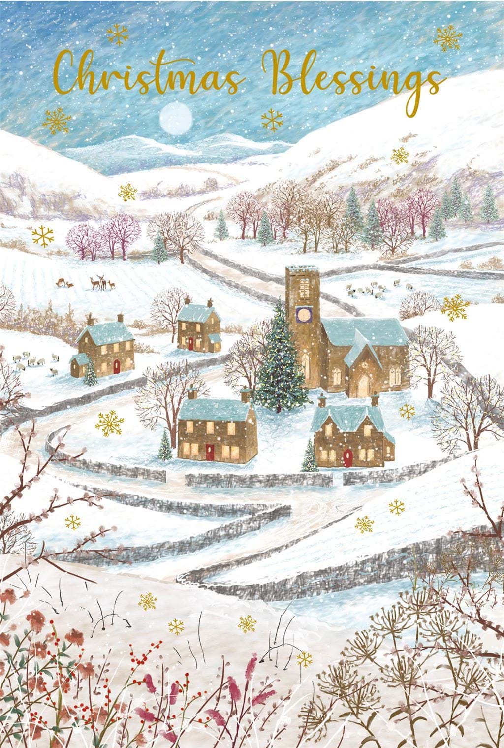 Church Village Christmas Card