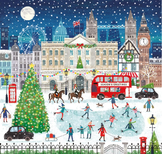 London - Personalised Christmas Card