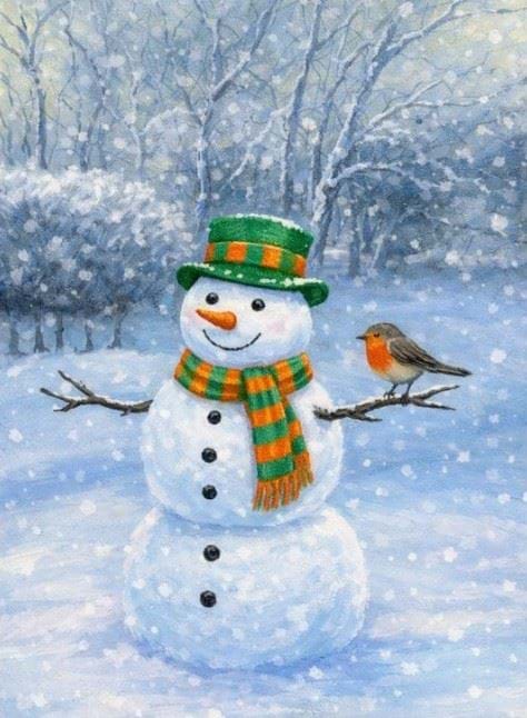 Winter Whispers - Personalised Christmas Card
