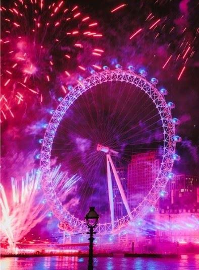 The London Eye - Personalised Christmas Card