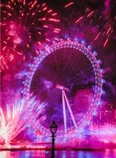 The London Eye - Personalised Christmas Card