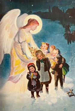 Angel Gabriel - Personalised Christmas Card