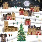 Snowy Nightfall