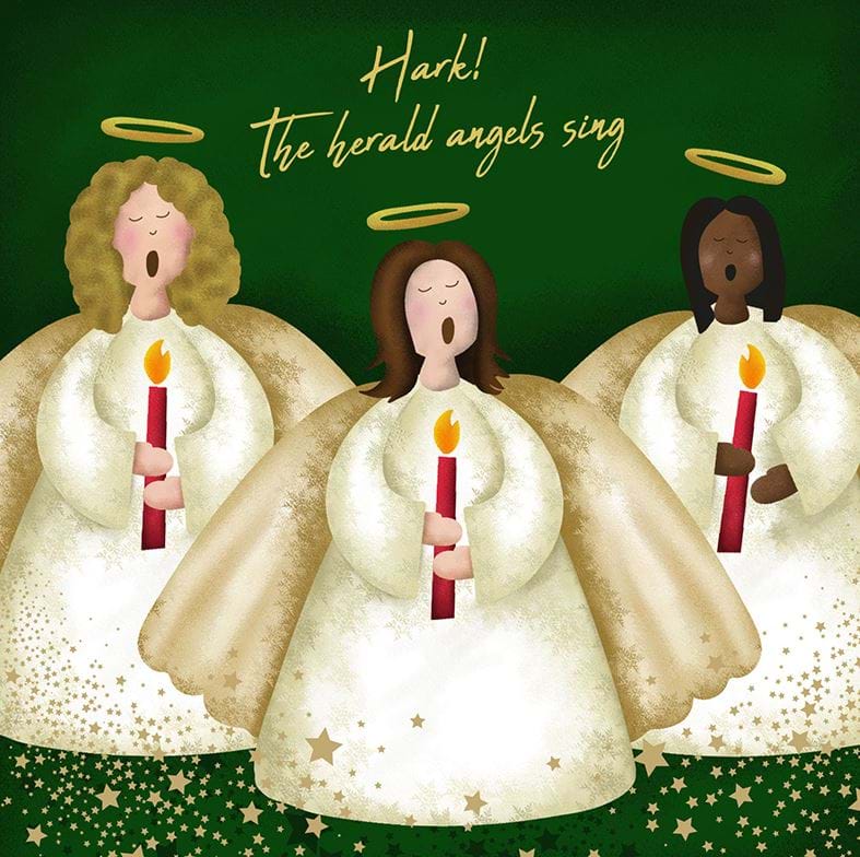 A Choir of Angles - Personalised Christmas Card