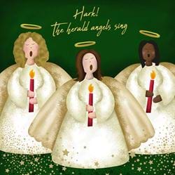 A Choir of Angles - Personalised Christmas Card