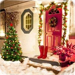 Coming Home For Christmas - Personalised Christmas Card