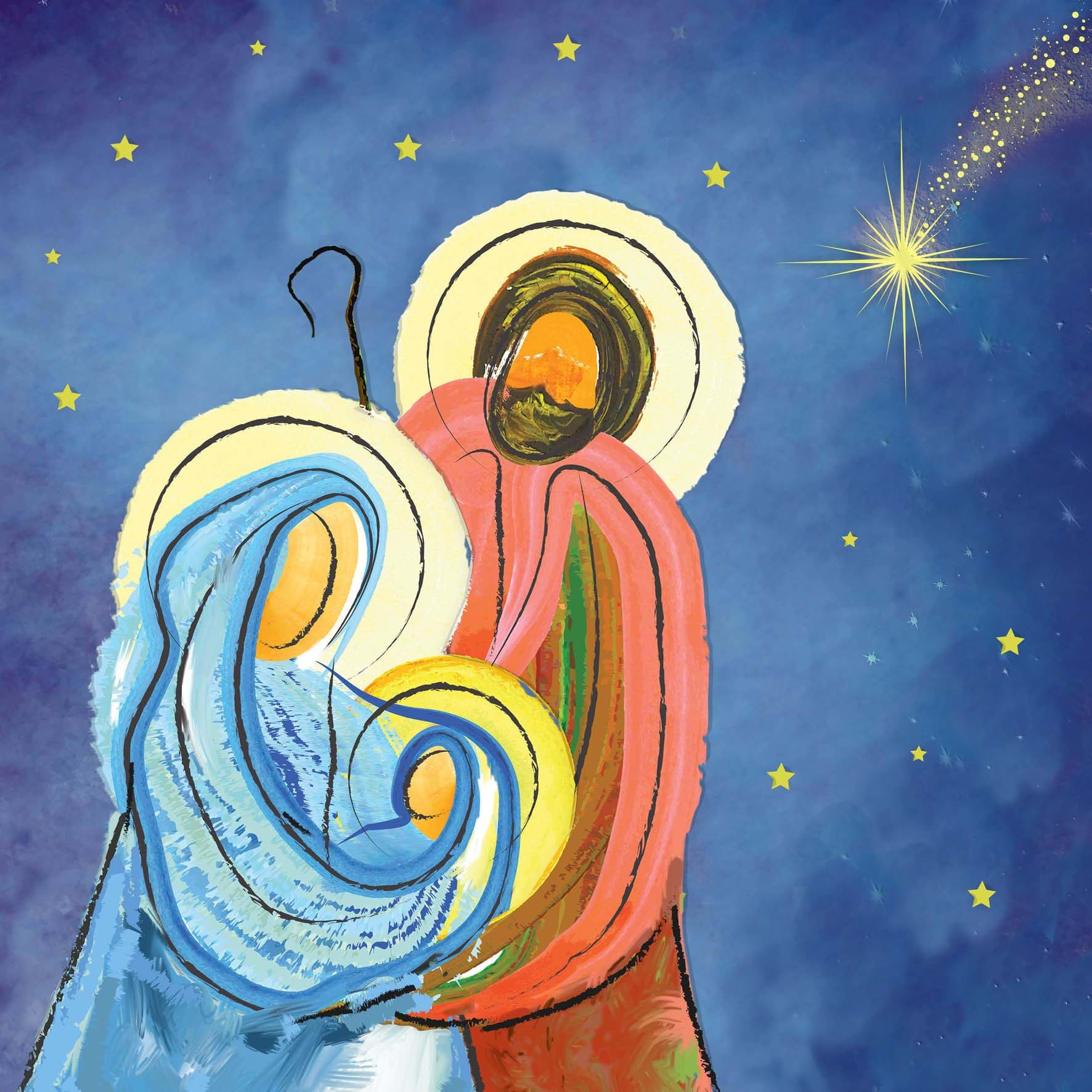 O Holy Night - Personalised Christmas Card