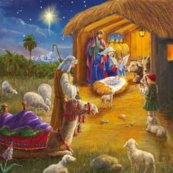 All Was Still - Personalised Christmas Card