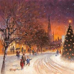 Al Was Dark - Personalised Christmas Card